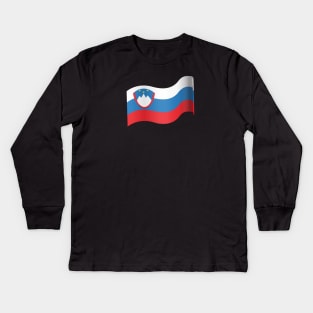 Slovenia Kids Long Sleeve T-Shirt